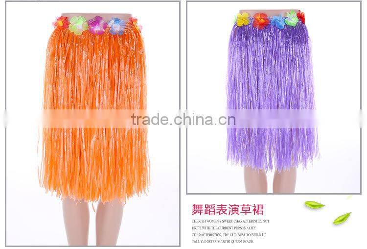 Dancing Costume Hawaiian Party Decorations Hula Dance Skirt For Adult
