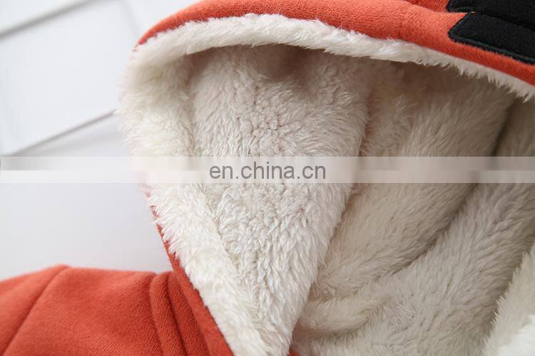 Wholesale 100% cotton warm fleece jacket manufacturer