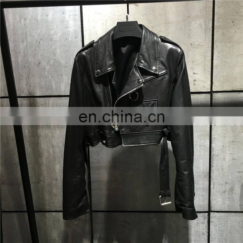 2017 Modern Design Top Quality Oem Custom Jackets Spring Autumn Leather Jacket Export
