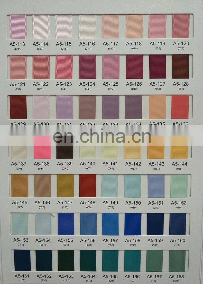 1cm satin ribbon with printed