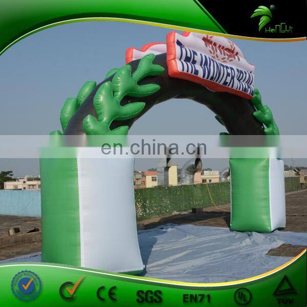 Inflatable Theme Party Arch Customized Decorated Archway Outdoor Inflatables Sport Game Finish Line Gateway