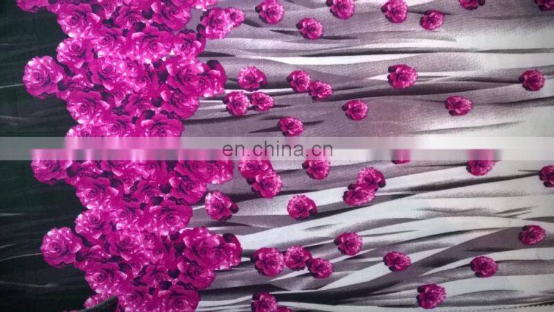 knitted fabric single span printed nfl jersey for sports