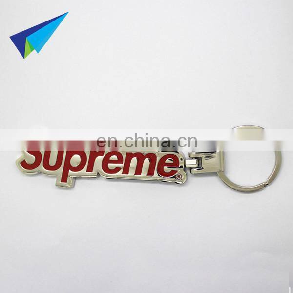 Christmas enamel Logo Metal Keyring/Custom made metal keychain for sales