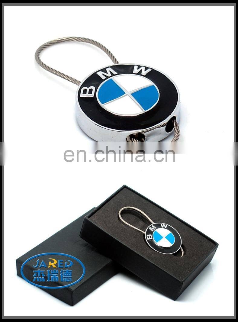 Custom metal keychain /round metal keychain with steel