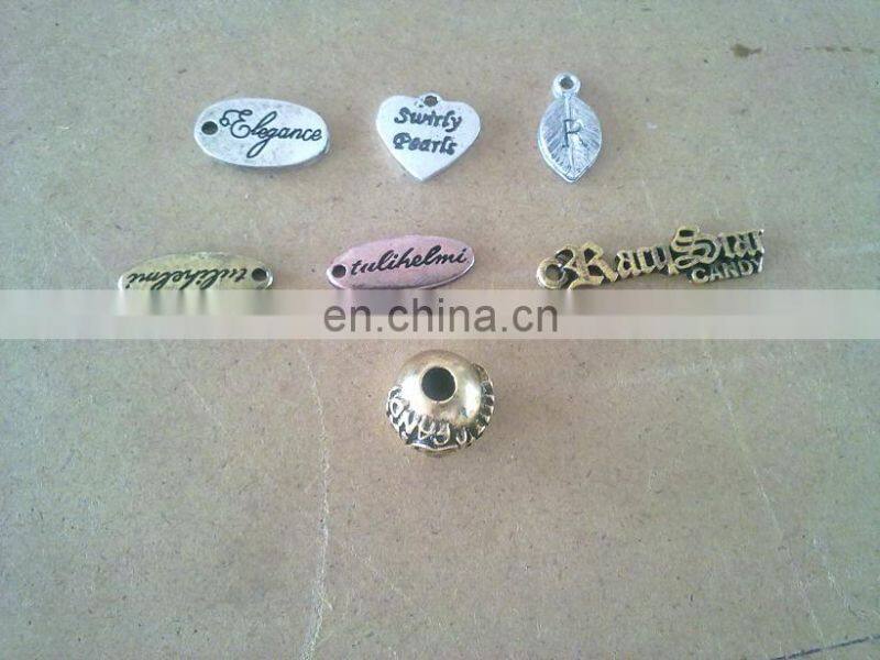 crystal metal bear pearl ponytail holder for kids