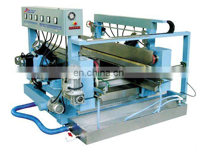 Glass straight-line double edging machine