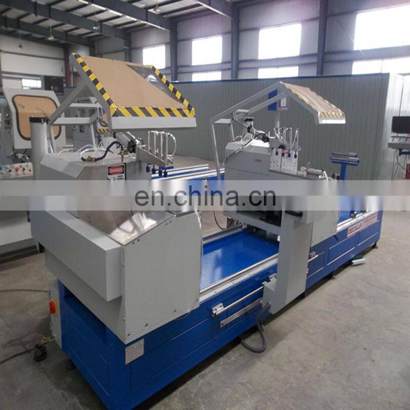 High Efficient Double Mitre Saw for Cutting Aluminum Pvc Profiles