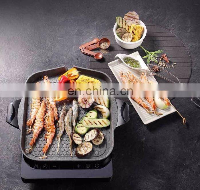 Induction BBQ grill plate