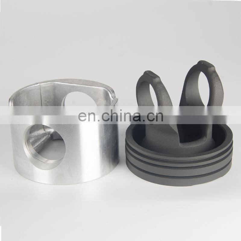 diesel engine steel piston for cummins ISC 4089944/4941395(TOP)/3966721(SKIRT)