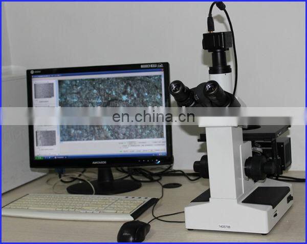 4XCE Trinocular Inverted Metallurgical Digital Microscope CCD