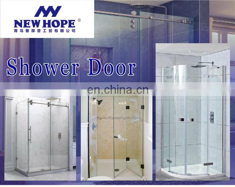 Clear Tempered Glass Shower Inclosure Glass Shower Screen Chinese Wholesaler