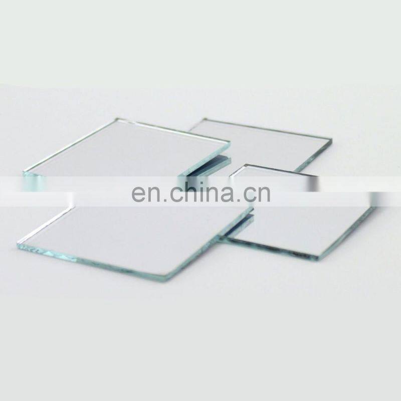 Wholesale Small Craft Mirror Silver Coated Square Mirror Glass Tiles