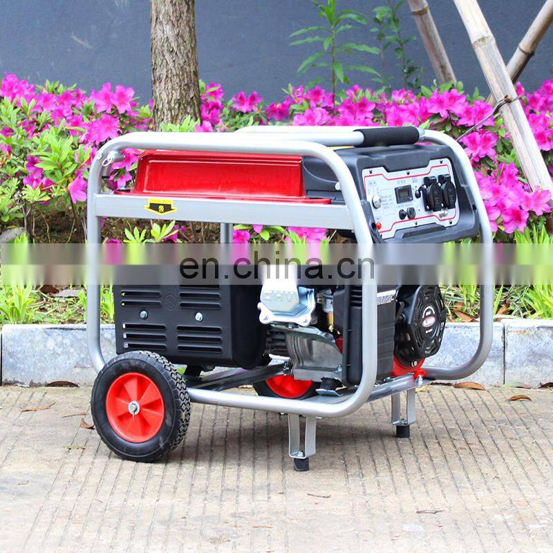 BISON(CHINA)4.5kva Gasoline Generator Silencer 48v dc Generator with 188F Engine