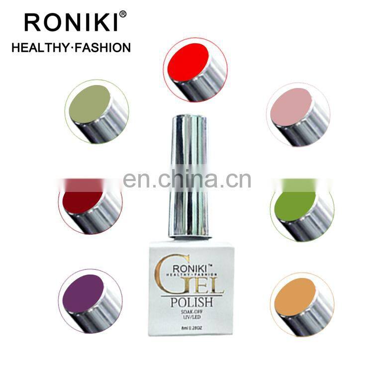RONIKI Original manufacturer 15ml bottle nail art design uv gel nail polish