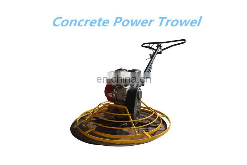 Walk behind concrete finishing tool helicopter power trowel