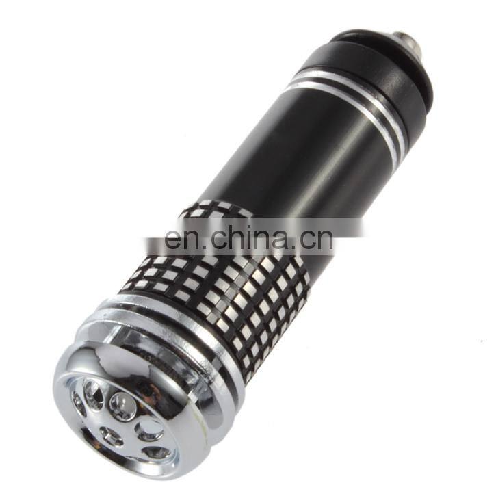 New Mini Car Ionizer Auto Fresh Ionizer Air Purifier Oxygen Bar Air Ionizer Cleaner 12V