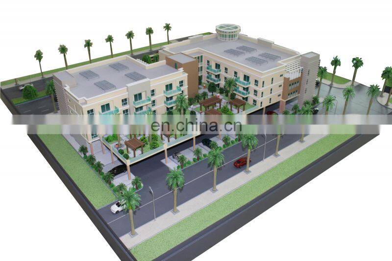 professional elaborated residential building architectural Interior scale models making for house design and plan