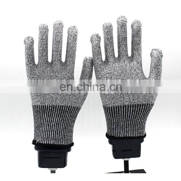 Food Grade Meat Cutting Gloves Hand Protection Anti Cut Gloves Level 5 Cut Resistant Glove For Kitchen Oyster