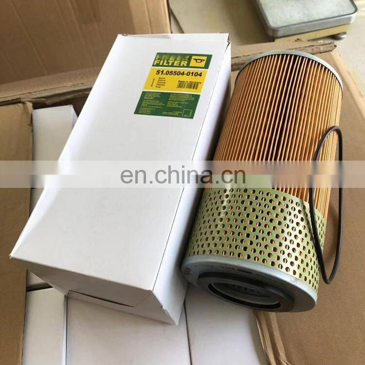 China Factory Oil Filter 51055040104 Replacement P550041 for 442 LA Engine Lube Cartridge LF3327