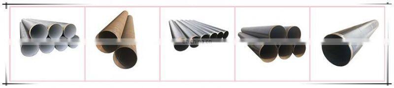 factory low price low carbon spiral welded round steel pipe