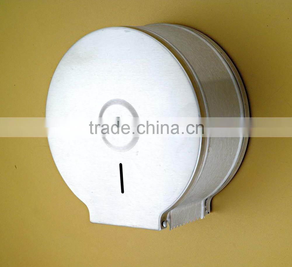 Wesda Wall mount toilet accessories Brushed Nickle kitchen paper towel holder jumbo paper dispenser