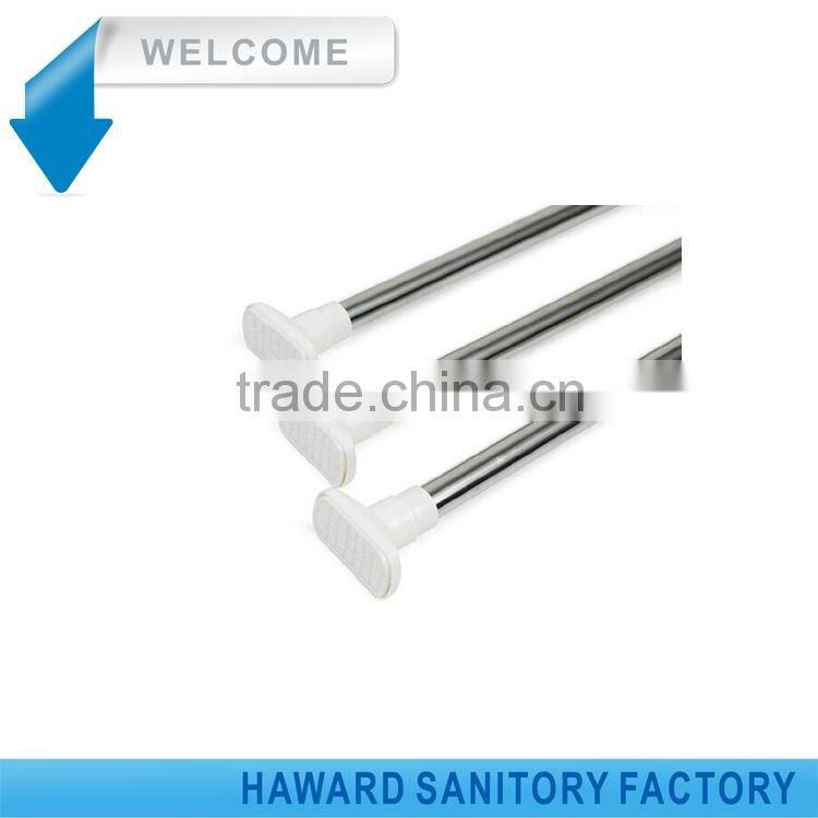 Flexible Metal Extension Shower Curtain Rod