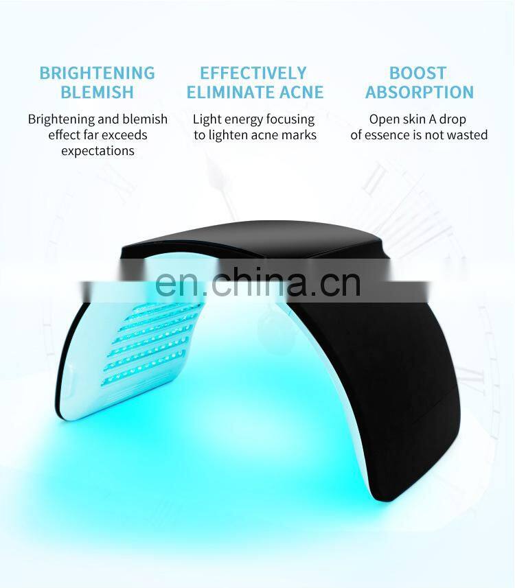 Portable 6 Color LED Light Machine PDT Therapy Facial Rejuvenation Skin Care Beauty Instrument Wrinkle Acne Removal Anti-allergy