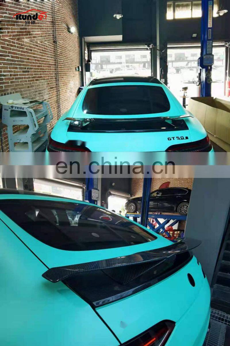 Runde Top Quality For Mercedes-Benz AMG GT50 GT53 Upgrade Brabus Style Carbon Fiber Body Kit Front Lip Rear Diffuser Spoiler