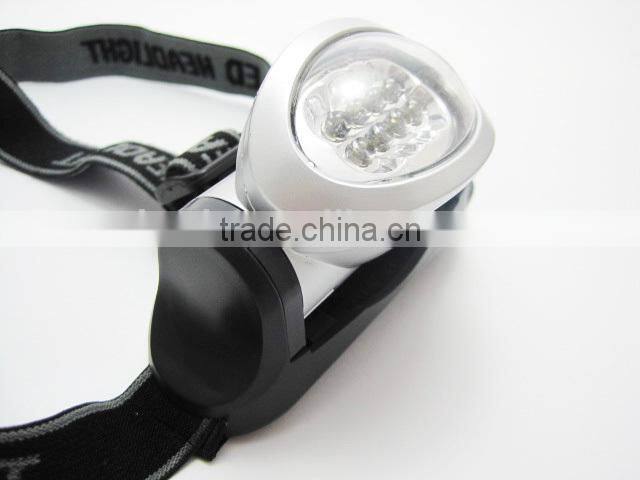 the most popular plastic ABS 8 led headlamp for miner