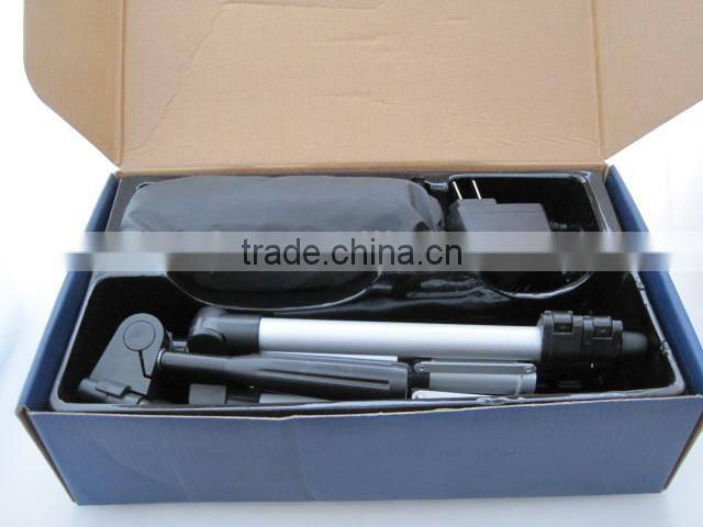 3 led 10W portable rechargeable searchlight with LCD