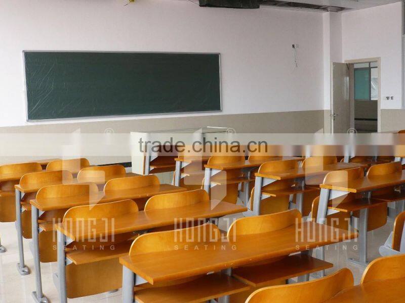 Special design double student desk and chair doblue school desk and chair TC009-E