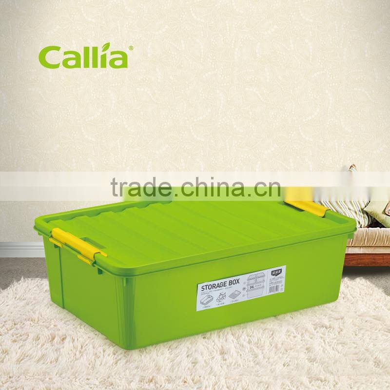 Callia Storage Boxes & Bins Large Plastic Storage Bins with Lids
