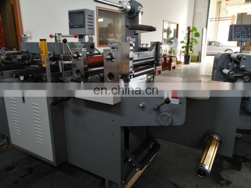 sticker flatbed die cutting machine