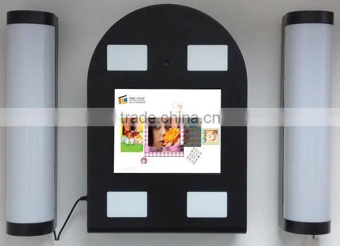 2014 New Products Touch Screen Portable Wall-mountable Photo Booth