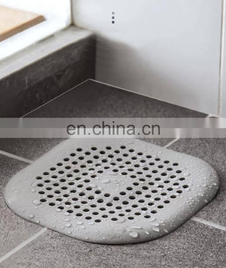 Hair Filter Sink Anti-blocking Strainer Bathtub Shower Floor Drain Stopper Silicone Kitchen Deodorant Plug Bathroom Accessories
