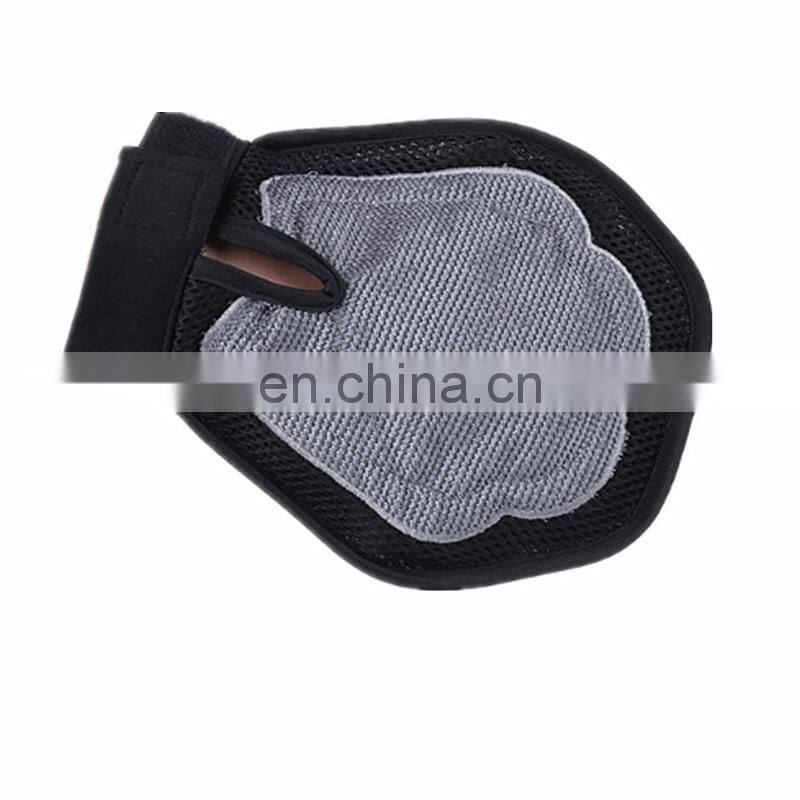 High Quality Enhanced Five Finger Design Pet Gloves Brushing for Cat Dog Hair Remover