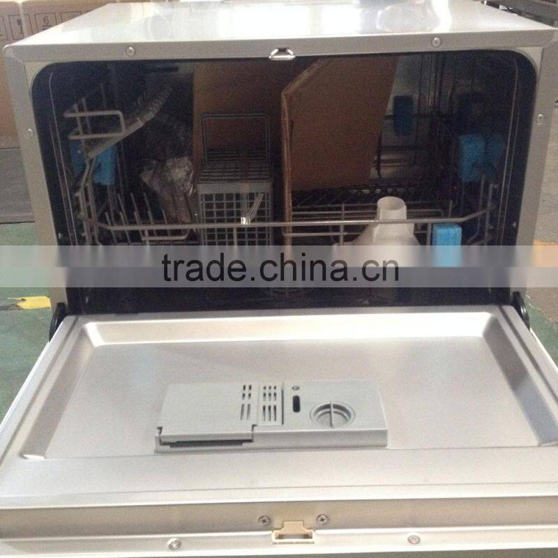 6 place household fully automatic table top dishwashers