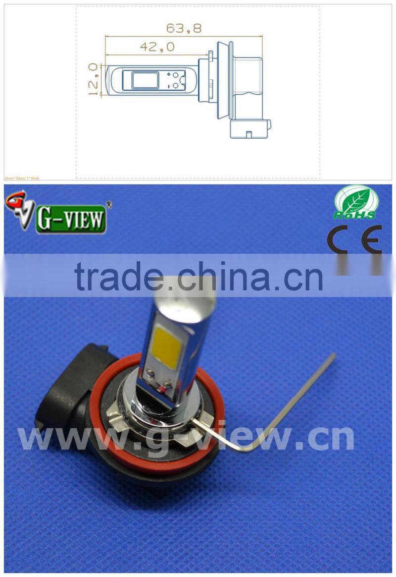 led car h1 h3 angle adjusted auto fog lamp