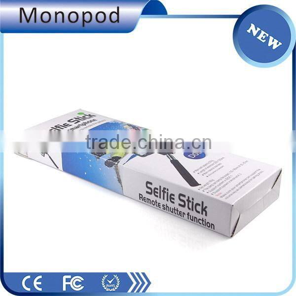 Popular latest Monopod wired stick selfie monopod