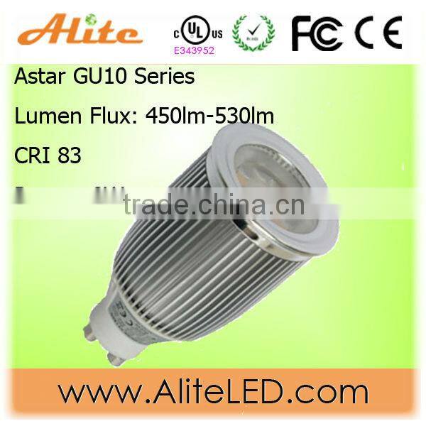 400lm Samsung led 230v LM79-08 CE&UL gu10 led light