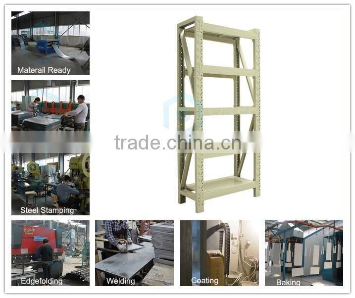 Practical furniture warehouse steel frame 5 tier used warehouse rack