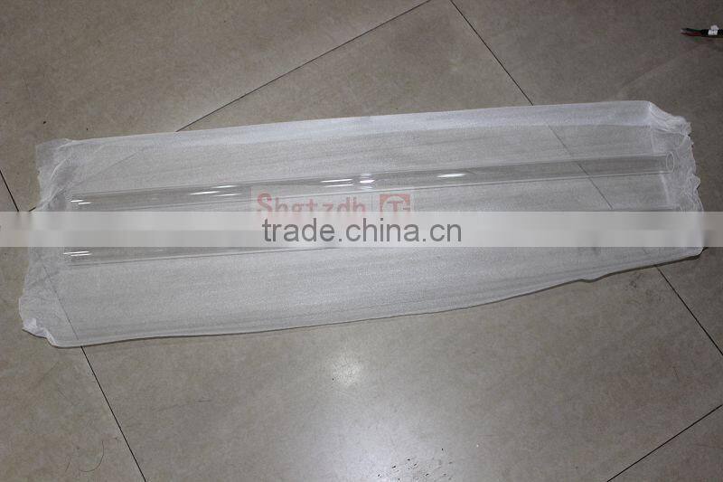 High pressure cut quartz tube for tube furnace
