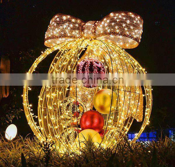 led christmas ball large for outdoor christmas light decoration