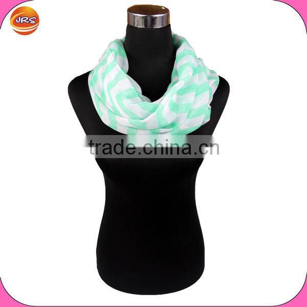 lady's chevron infinity scarf