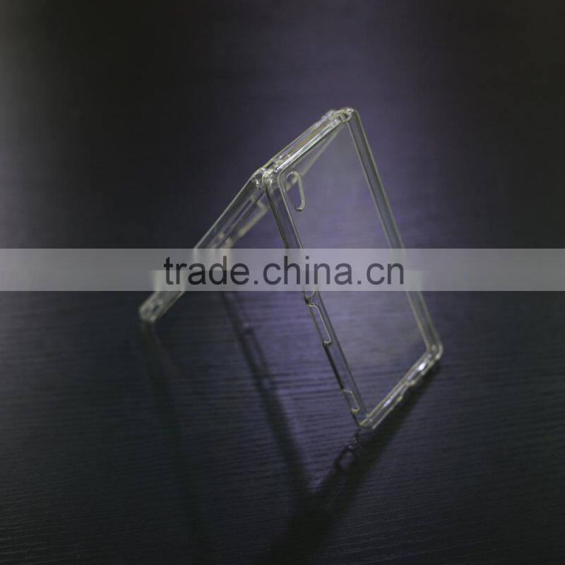 China Supplier phone case manufacturer full protective tpu rubber skin case for sony z4