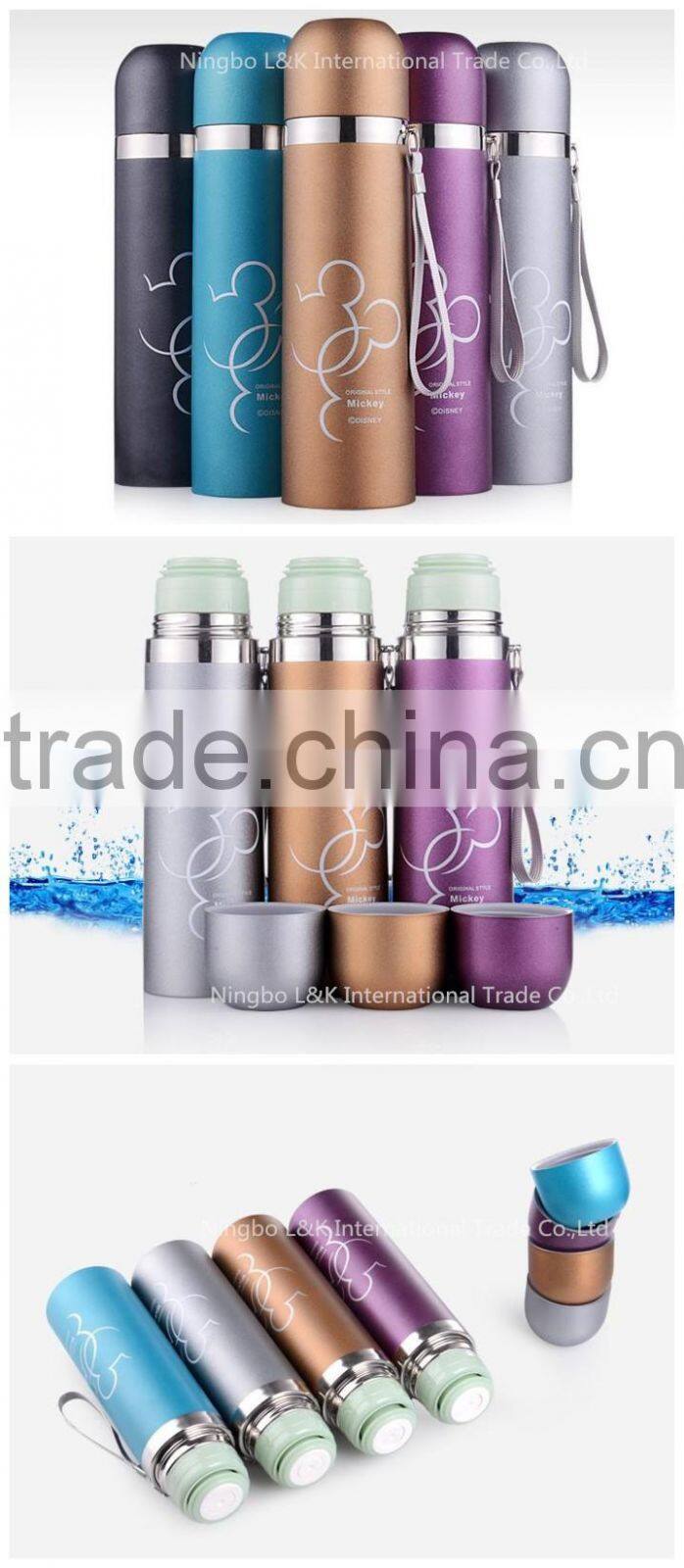 Double wall stainless steel water bottle/vacuum flask/stainless steel bottle
