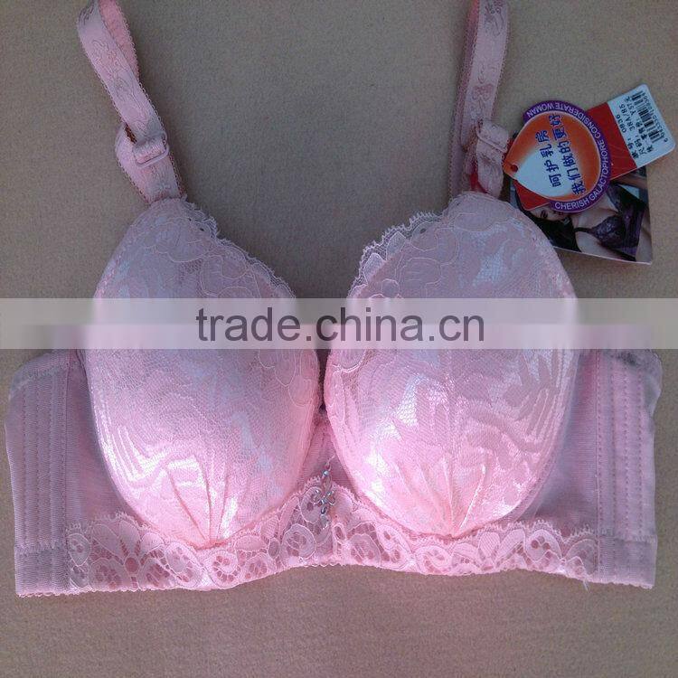 2.05USD 34-38 B Cup High Quality Mixing Styles Adjustable Fashional Ladies Sexy Push Up Bras (gdwx192)