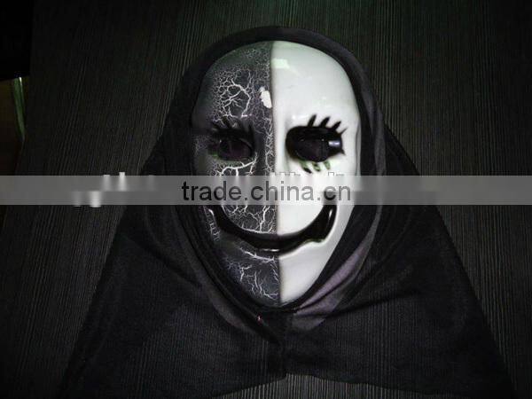 Promotional PVC Ghost Halloween mask