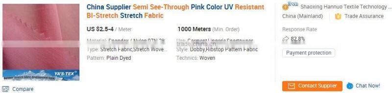 Polyester 4 way stretch cation fabric for outdoor fabric