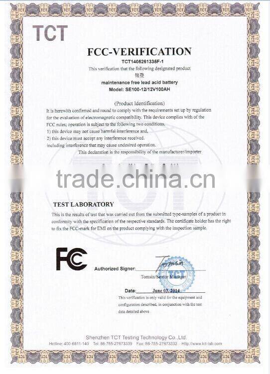 Rechargeable 12v 38ah battery ups battery 12v 100ah sealed lead acid battery